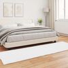 vidaXL Faux Kanin Pels Tæppe Olite Hvid 80 x 250 cm Polyester