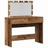 vidaXL Kl&aelig;deskab Gammelt tr&aelig; 100 x 40 x 120 cm Konstrueret tr&aelig;