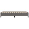 vidaXL sengeramme 90x190 cm kunstlæder grå