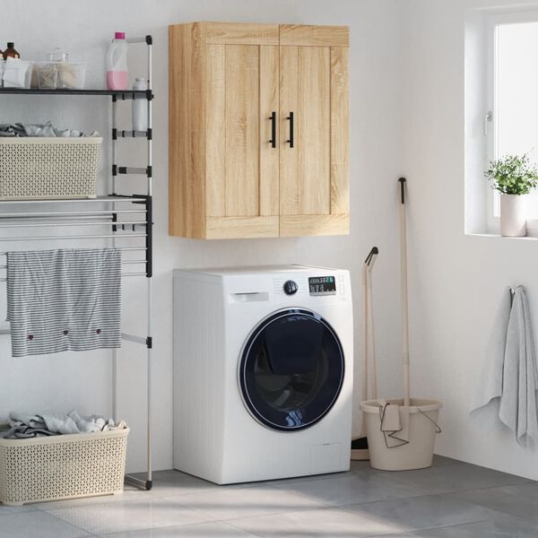 vidaXL v&aelig;gskab 69,5x34x90 cm konstrueret tr&aelig; sonoma-eg