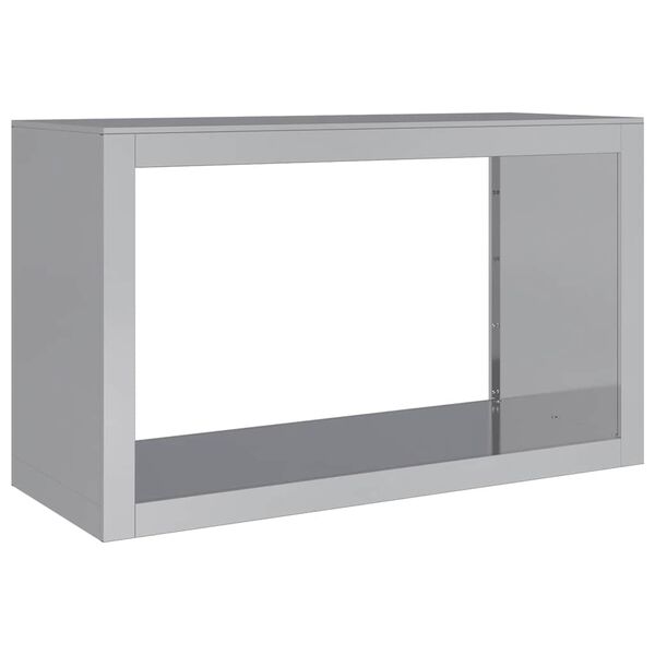 vidaXL br&aelig;ndestativ 100x40x60 cm galvaniseret st&aring;l