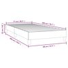 vidaXL Boxspring sengeramme 80x200 cm stof cremefarvet