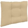 vidaXL Udend&oslash;rs Sofa Pude 2 pcs Beige Polyester