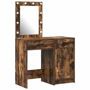 vidaXL Kl&aelig;deskab 2 stk. Brun 50 x 41 x 135 cm Konstrueret tr&aelig;