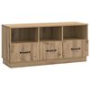vidaXL TV-skab 102 x 34,5 x 47 cm Artisan-eg Konstrueret tr&aelig;
