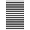 vidaXL zebragardin sort 145x200 cm stofbredde 140,9 cm polyester