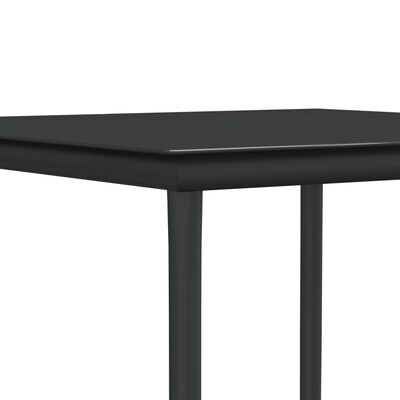 vidaXL spisebordssæt til haven 5 dele med hynder polyrattan og stål