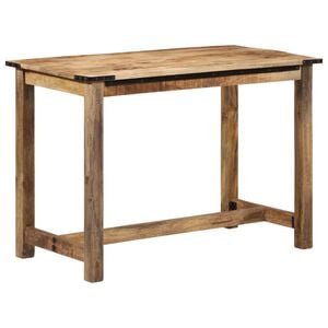 vidaXL spisebord 110x55x75 cm massivt mangotr&aelig;
