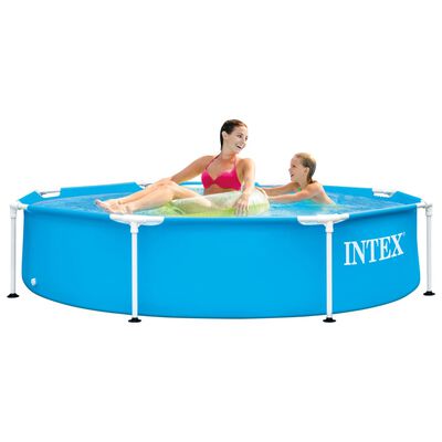 Intex swimmingpool med metalstel 244x51 cm