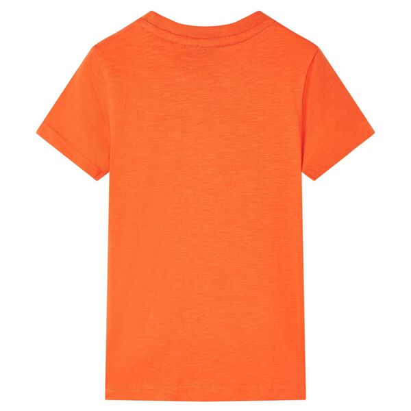 T-shirt til b&oslash;rn str. 116 orange
