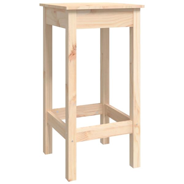 vidaXL bars&aelig;t 7 dele massivt fyrretr&aelig;