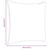 vidaXL Sofapuder 2 pcs Lys Gul 50 x 50 cm Velourstof