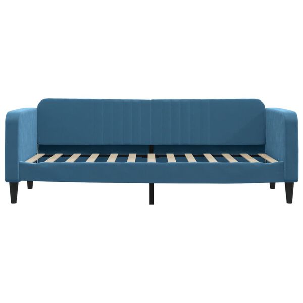 vidaXL daybed 80x200 cm velour bl&aring;