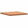 vidaXL bordplade 70x70x4 cm firkantet massivt b&oslash;getr&aelig;