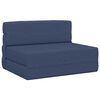 vidaXL Samlebar Sofa Seng Bl&aring; 70 x 72 x 60 cm Stof