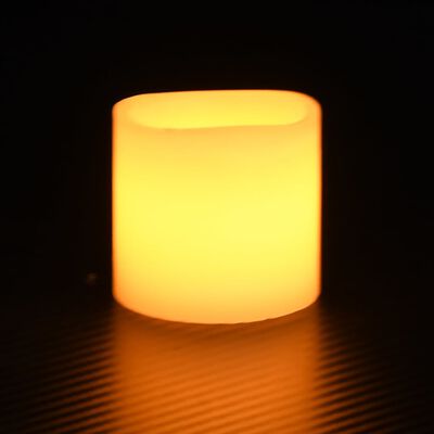 vidaXL LED-stearinlys 24 stk. varmt hvidt lys