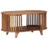 vidaXL H&aring;ndlavet Cafebord Teak brun 85 x 50 x 40 cm Massivt Akacietr&aelig;
