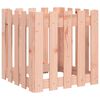 vidaXL plantekasse med stakitdesign 50x50x50 cm massivt douglasfyr