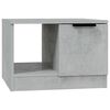 vidaXL sofabord 50x50x36 cm konstrueret tr&aelig; betongr&aring;