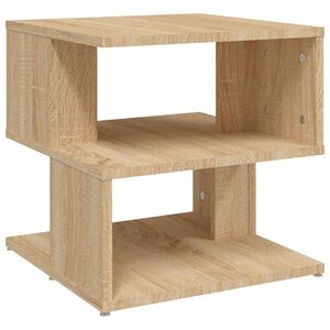 vidaXL sidebord 40x40x40 cm konstrueret tr&aelig; sonoma-eg