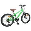 vidaXL Kids Mountain Bike 20 tommer 6-Speed til 5-8 &aring;r gamle Gr&oslash;n