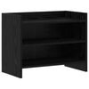 vidaXL TV-skab 60 x 33 x 47 cm Sort eg Konstrueret tr&aelig;