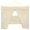 vidaXL Party Tent Creme 291 x 291 x 315 cm Oxford stof