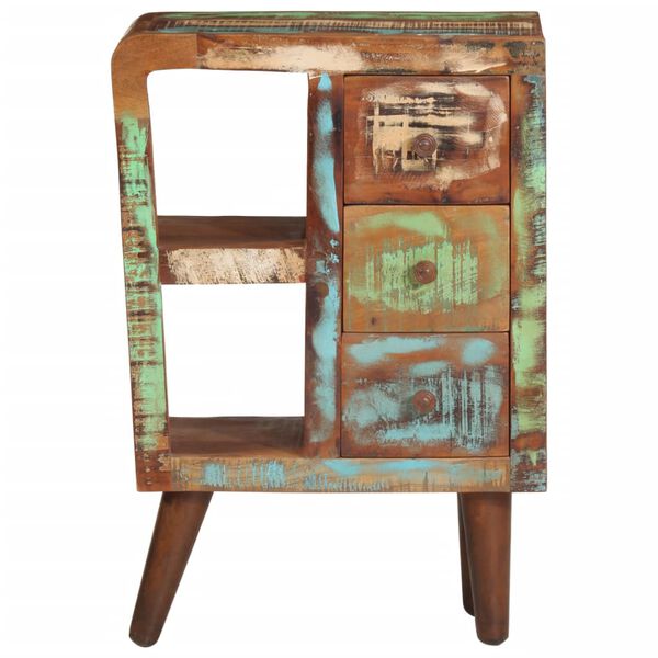 vidaXL sk&aelig;nk 55x30x80 cm massivt genbrugstr&aelig;