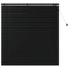 vidaXL Persienner Sort 160 x 160 cm 35 mm Massivt Paulownia Tr&aelig;