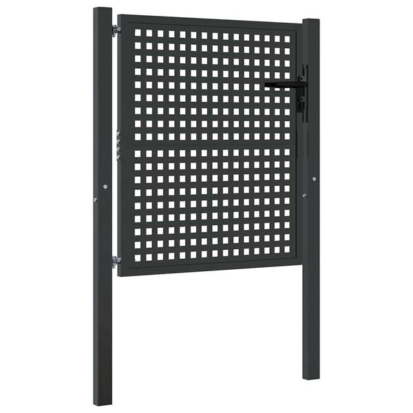 vidaXL havel&aring;ge antracitgr&aring; 100x100 cm st&aring;l