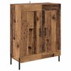 vidaXL Highboard Gammelt træ 69,5 x 34 x 180 cm Konstrueret træ