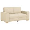 vidaXL 2-personers sofa cremefarvet 160x78x84 cm stof