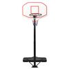 vidaXL basketballstativ 258-363 cm polyethylen hvid
