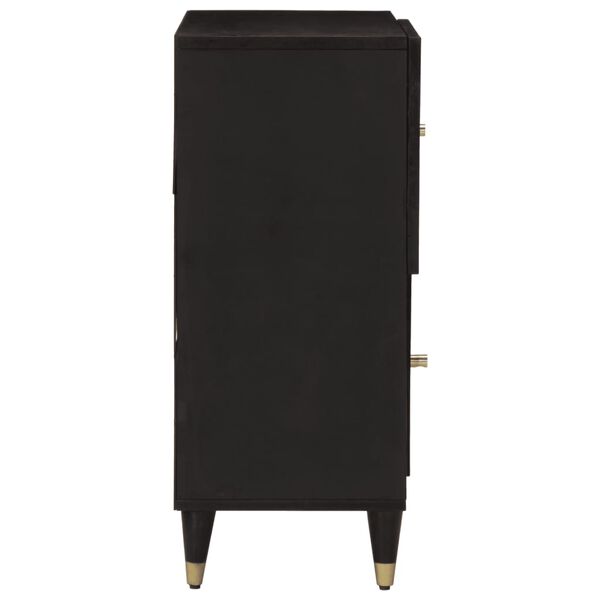 vidaXL skab 80x33x75 cm massivt mangotræ