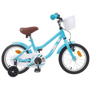 vidaXL B&oslash;rnecykel 12 tommer til 2-4 &aring;r gamle Lysebl&aring;