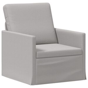 vidaXL Enkelsofa Skygr&aring; 70 x 81 x 82 cm Stof