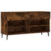 vidaXL skob&aelig;nk 102x35x55 cm konstrueret tr&aelig; r&oslash;get egetr&aelig;sfarve