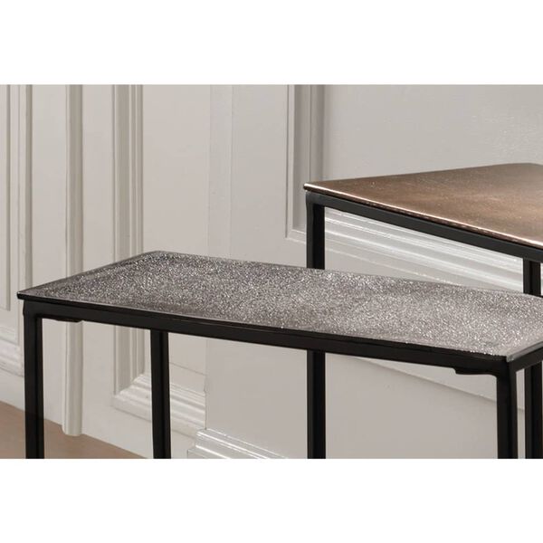 Rousseau sideborde 3 stk. Triplex metal flerfarvet