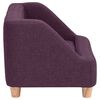 vidaXL hundesofa 95x63x39 cm linned bordeaux