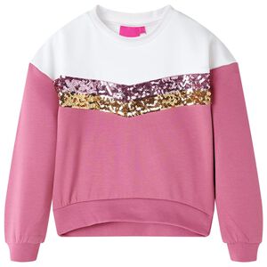 Sweatshirt til b&oslash;rn str. 92 pink
