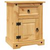 vidaXL sengebord Corona-serien 53x39x66 cm mexicansk fyrretr&aelig;
