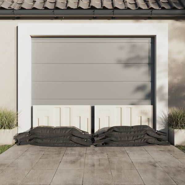 vidaXL sands&aelig;kke 100 stk. 103x25 cm HDPE m&oslash;rkegr&oslash;n