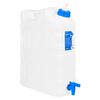 vidaXL vanddunk med tappehane og s&aelig;bedispenser 20 l plast