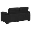 vidaXL 2-personers sofa 160x81x84 cm stof sort