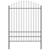 vidaXL Havehegn 7 pcs Gr&aring; 170 x 225 cm Pulverlakeret st&aring;l