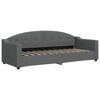 vidaXL daybed 80x200 cm stof m&oslash;rkegr&aring;