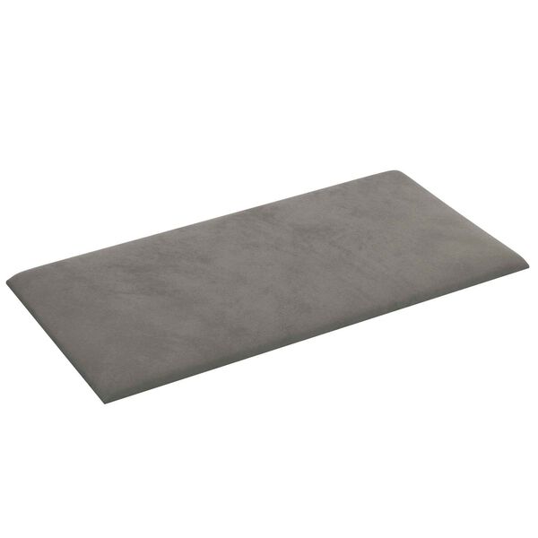 vidaXL V&aelig;ghovedg&aelig;rde 12 pcs Lysegr&aring; 30 x 15 cm Fl&oslash;jl