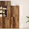 vidaXL Highboard Gammelt tr&aelig; 70 x 42,5 x 185 cm Konstrueret tr&aelig;