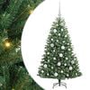 vidaXL Kunstigt Hinged Juletr&aelig; Gr&oslash;n 120 cm PVC og metal