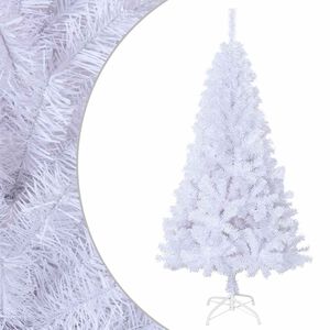 vidaXL kunstigt juletr&aelig; med tykke grene 150 cm PVC hvid